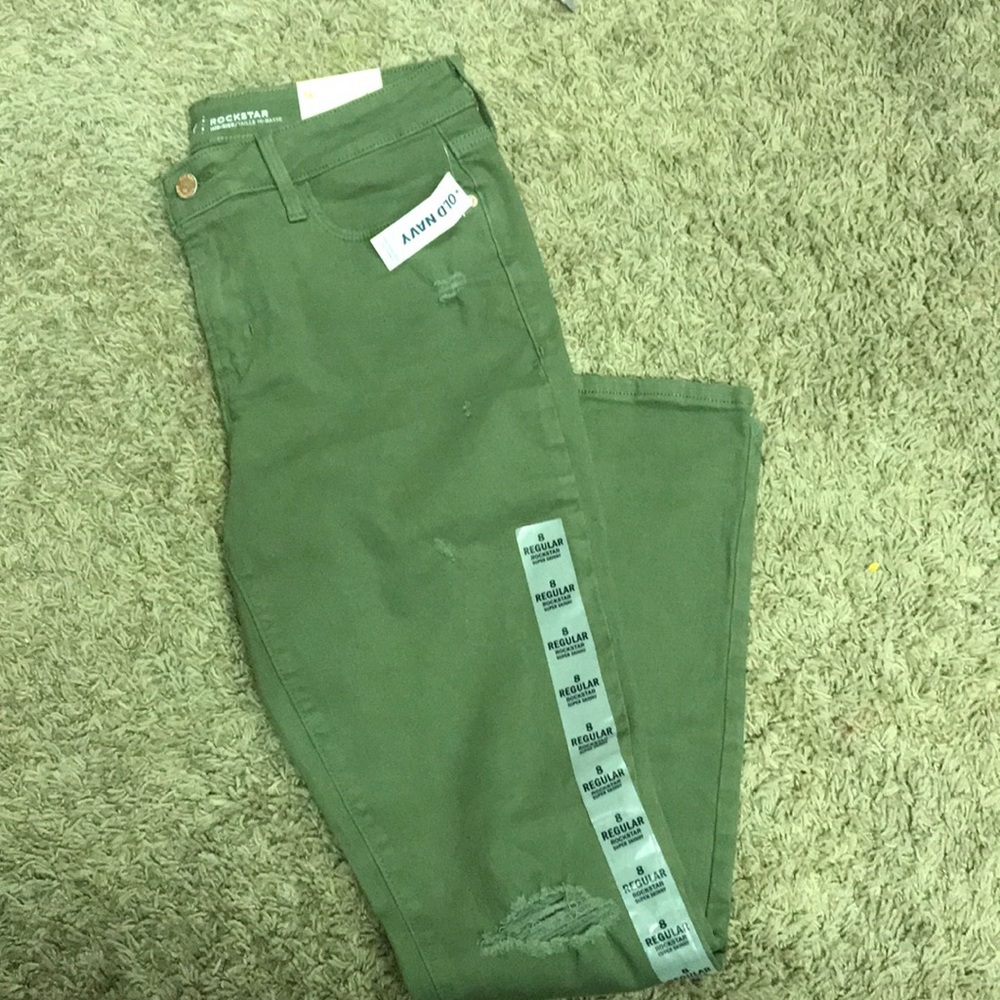 Women’s distressed rockstars super skinny jeans